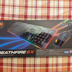 Cougar Deathfire EX Wired USB Keyboard & Mouse