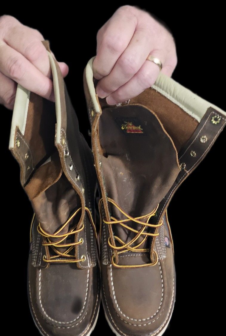 STEEL TOE WORK BOOTS