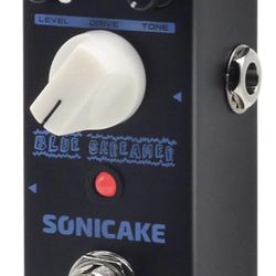 SONICAKE BLUE SKREAMER OVERDRIVE PEDAL BRAND NEW