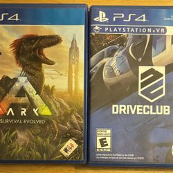 PS4 ARK / PS4 VR Driveclub VR