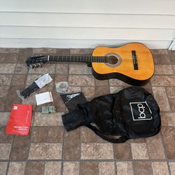 Guitar With Accessories 
