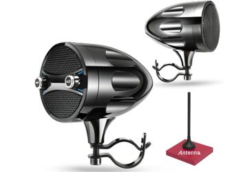 Motorcycle Speakers 3" full range, full-metal shell new