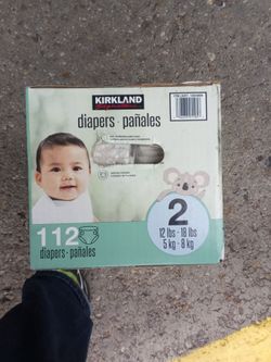 BOX OF PAMPERS