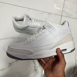 Jordan 3 Pure White (2018)