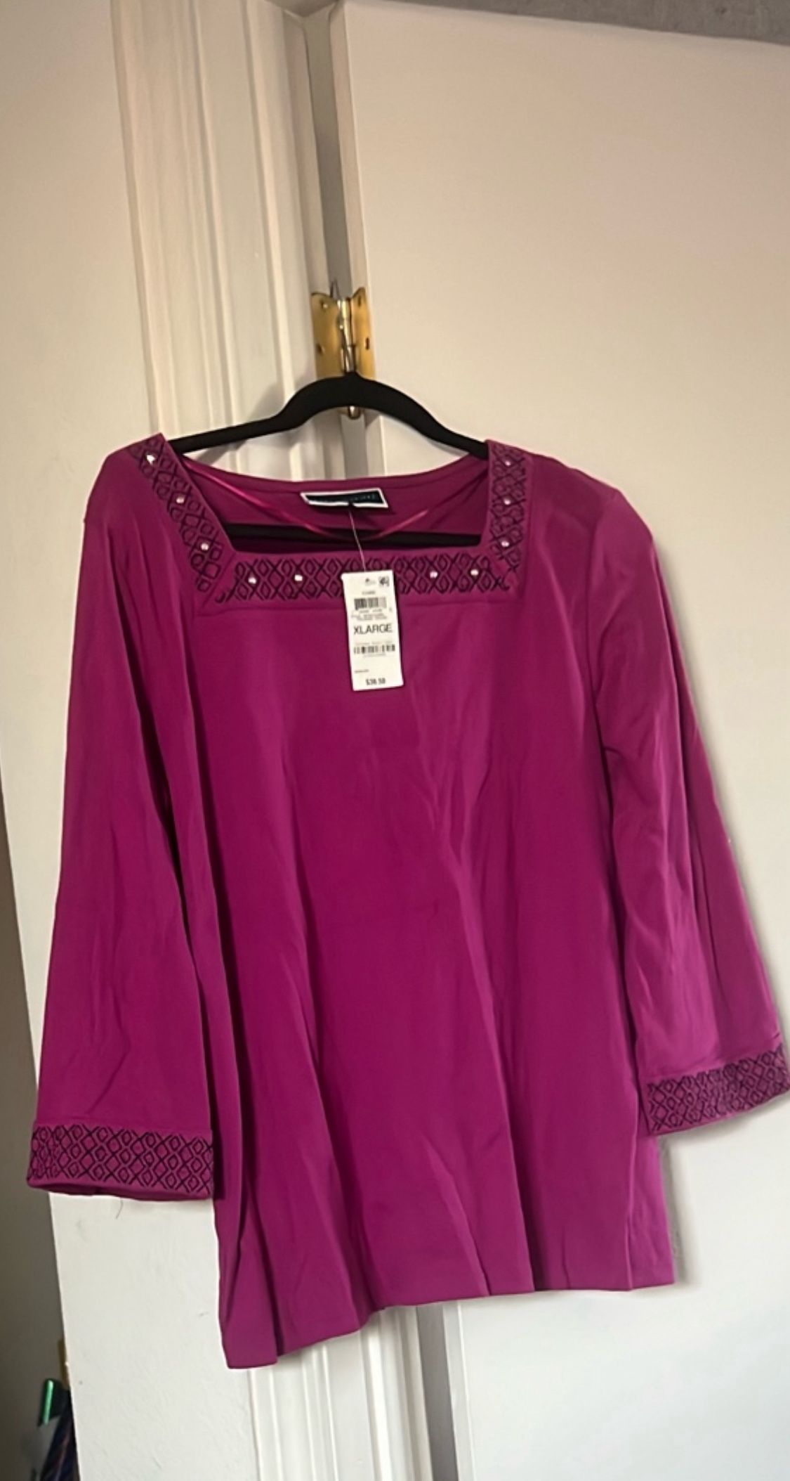 Light Cranberry Shade, Tunic