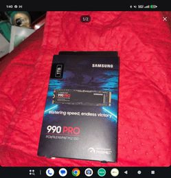 Samsung 990 PRO 1TB NVMe SSD – Super Fast PCIe 4.0