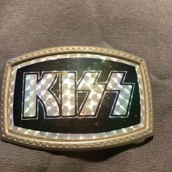 Kiss Belt Buckle 