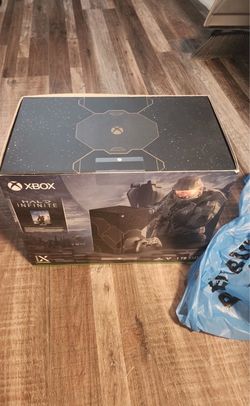 🎮🔥 Microsoft Xbox Series X: Halo Infinite Limited Edition 1TB Console New Sealed