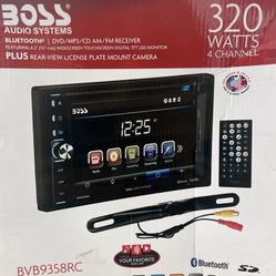 Bluetooth DVD/MP3/CD AM/ FM Receiver