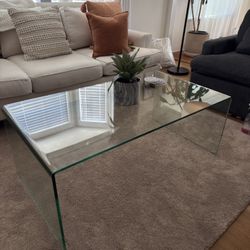 Bent Glass Coffee Table