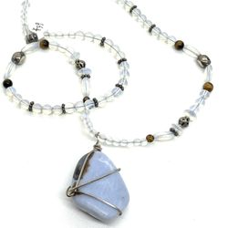 Sterling Opalite Necklace