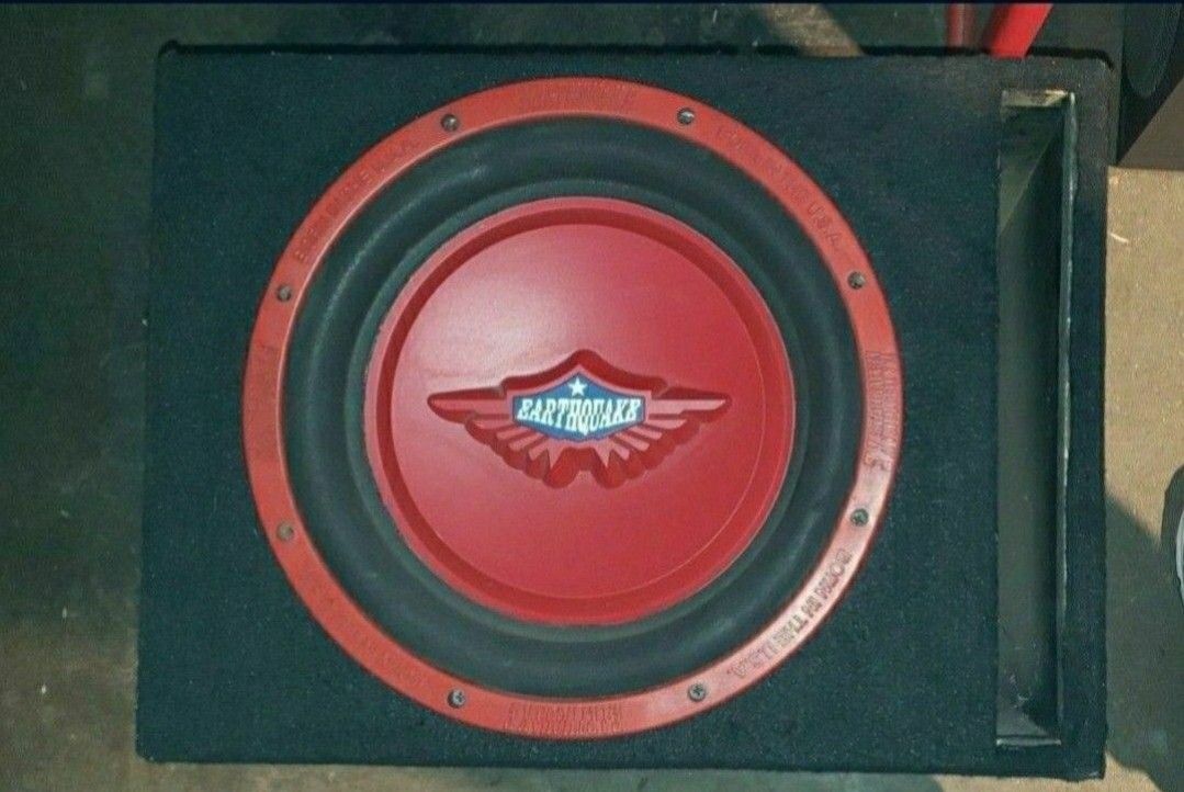 Speaker Subwoofer Old School Earthquake Subs Oldschool 12