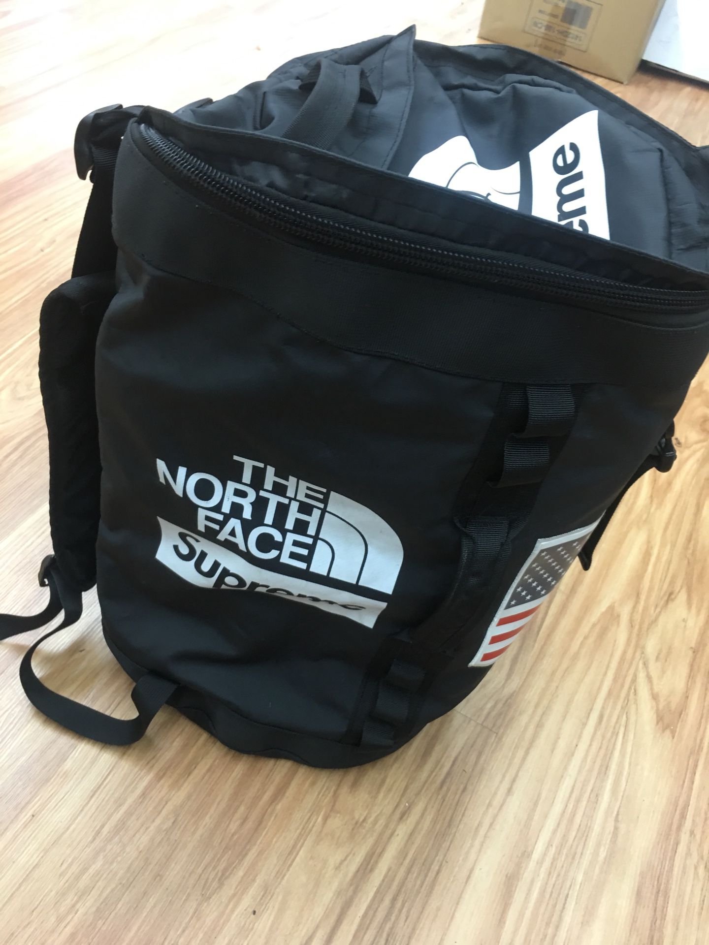 North face supreme back packs $350