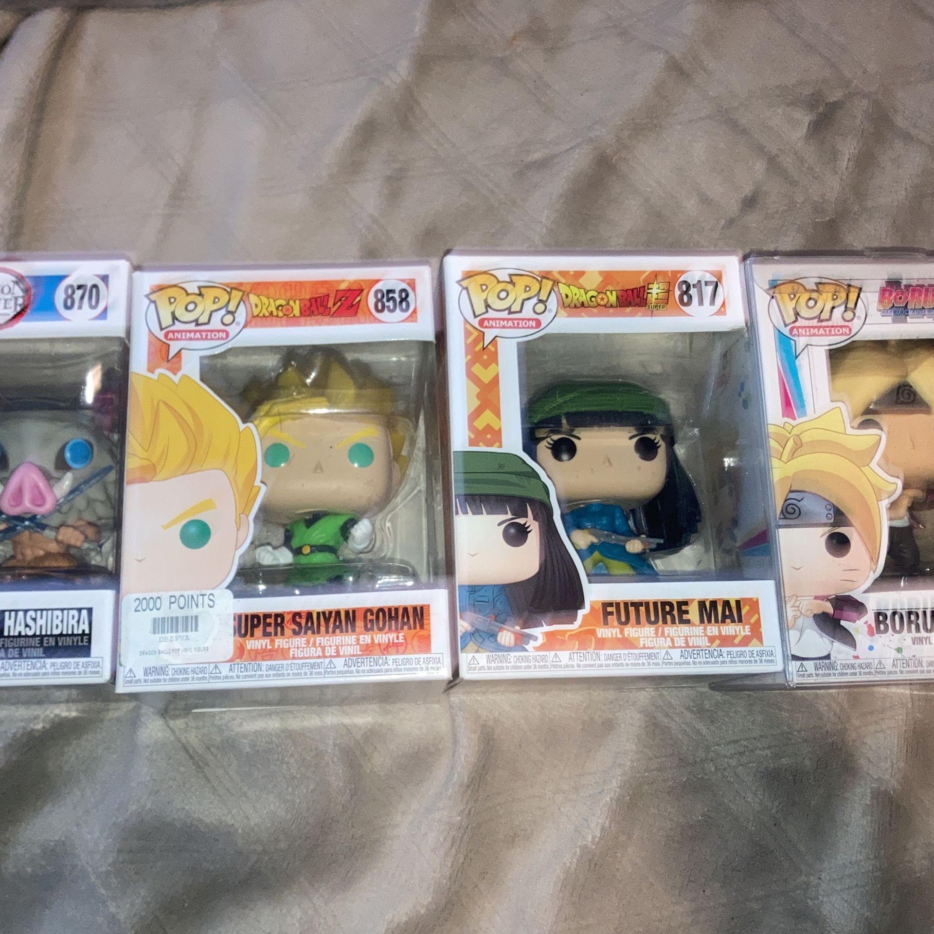anime funko pops good condition