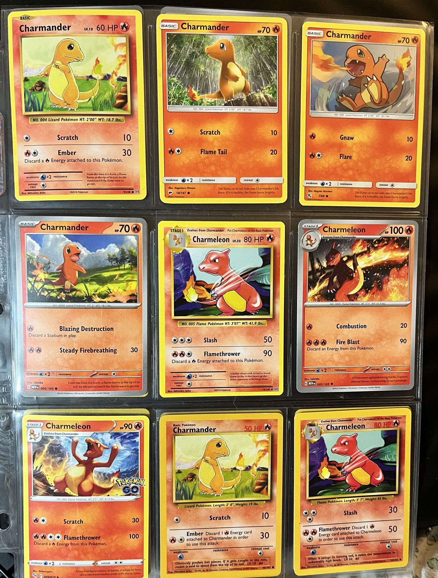 18 Pokemon Cards