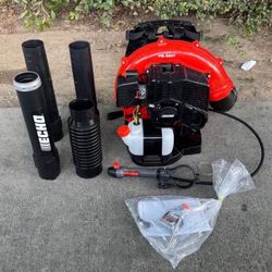 ECHO 216 MPH 517 CEM 58.2cc Gas 2-Stroke Cycle Backpack Leaf Blower with Tube Throttle