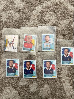 15 each Panini stickers world cup 2026 messi mbappé yamal  fwc00