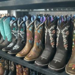 Botas de Piel De México Cómodas Para Mujer Rodeo 