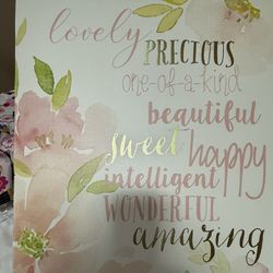 Girls Wall Art