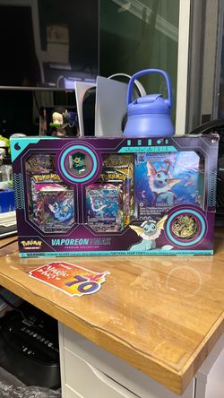 Pokémon TCG Vaporeon VMAX Premium Collection Box Sealed SWSH181 SWSH182 2021