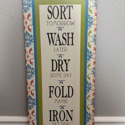 Laundry Room Sign