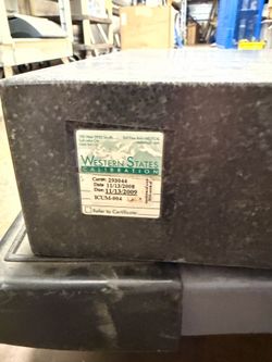 Precision Granite Surface Plate Table 18 x 24 x 3