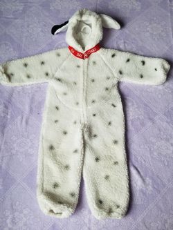 101 Dalmatians costume size 4 - 6