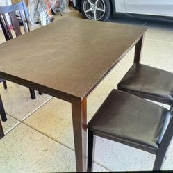 Dining Table With 4 Chairs