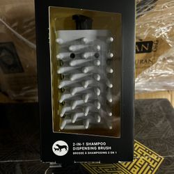 Tweezerman 2-in-1 Shampoo Dispensing Bath Brush