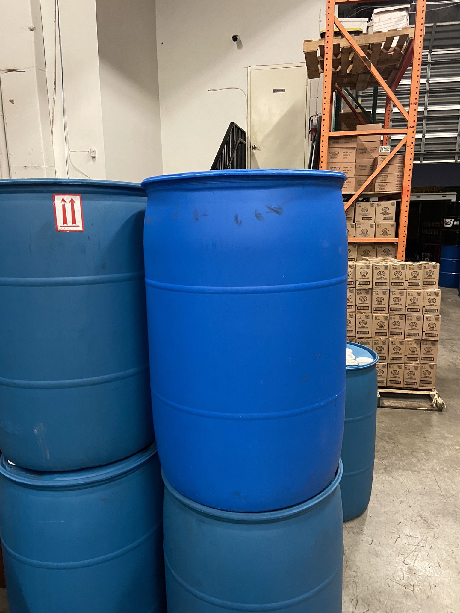 PLASTIC 55 GALLON DRUMS GREAT CONDITION $20