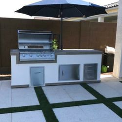 Outdoor Kitchens and BBQ Islands $50 Down -