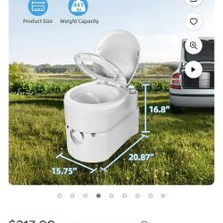 Portable Toilet Almost New