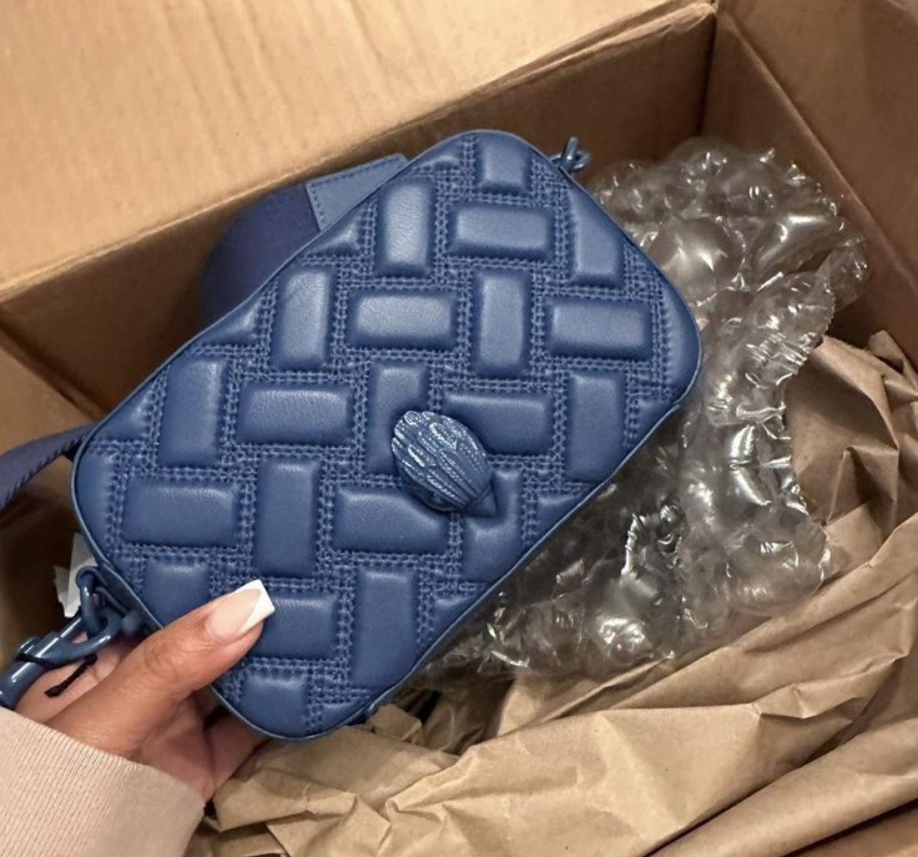Blue Kurt Purse