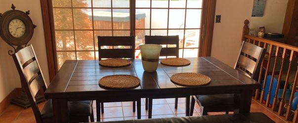 Wooden dining table for sale