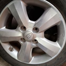 Used Wheels And Tires Came Off A Kia