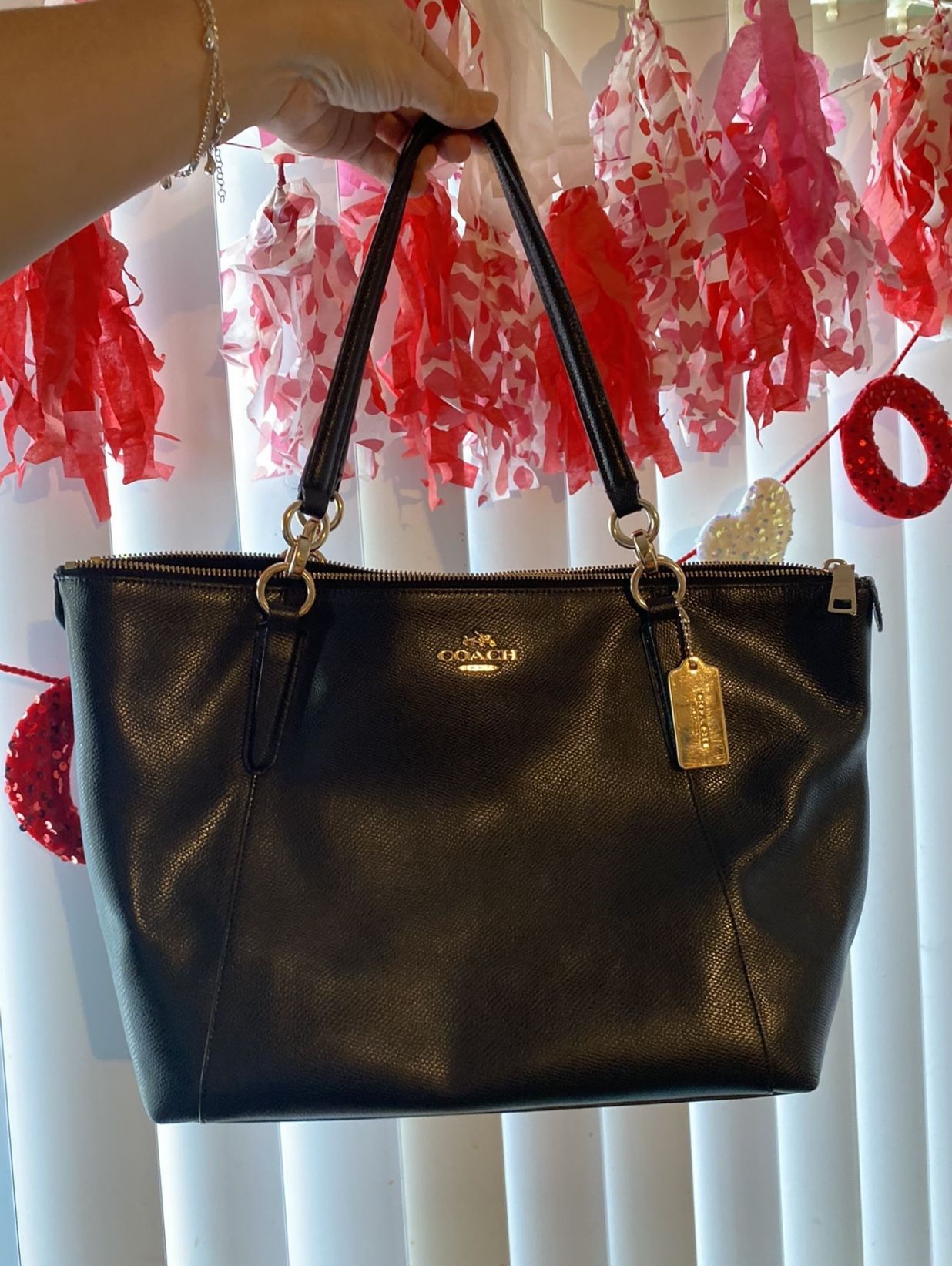 Leather COACH Purse