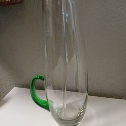 Tall Glass Martini Pitcher With Stir