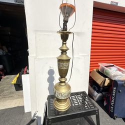 Antique Brass Lamp
