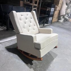 Beige Rocking Chair 