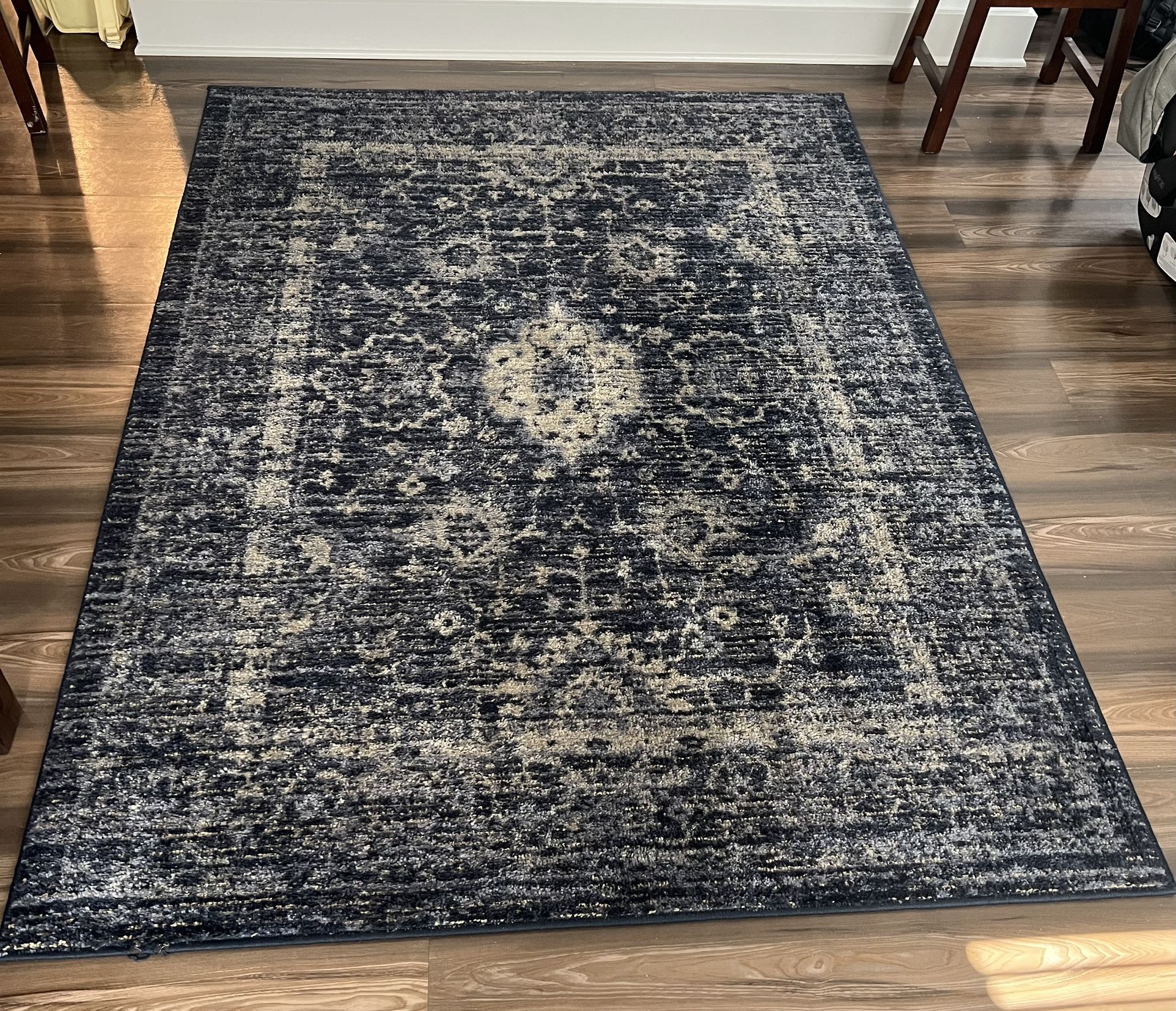 Dark Blue Rug 5x7 for Sale in TX OfferUp