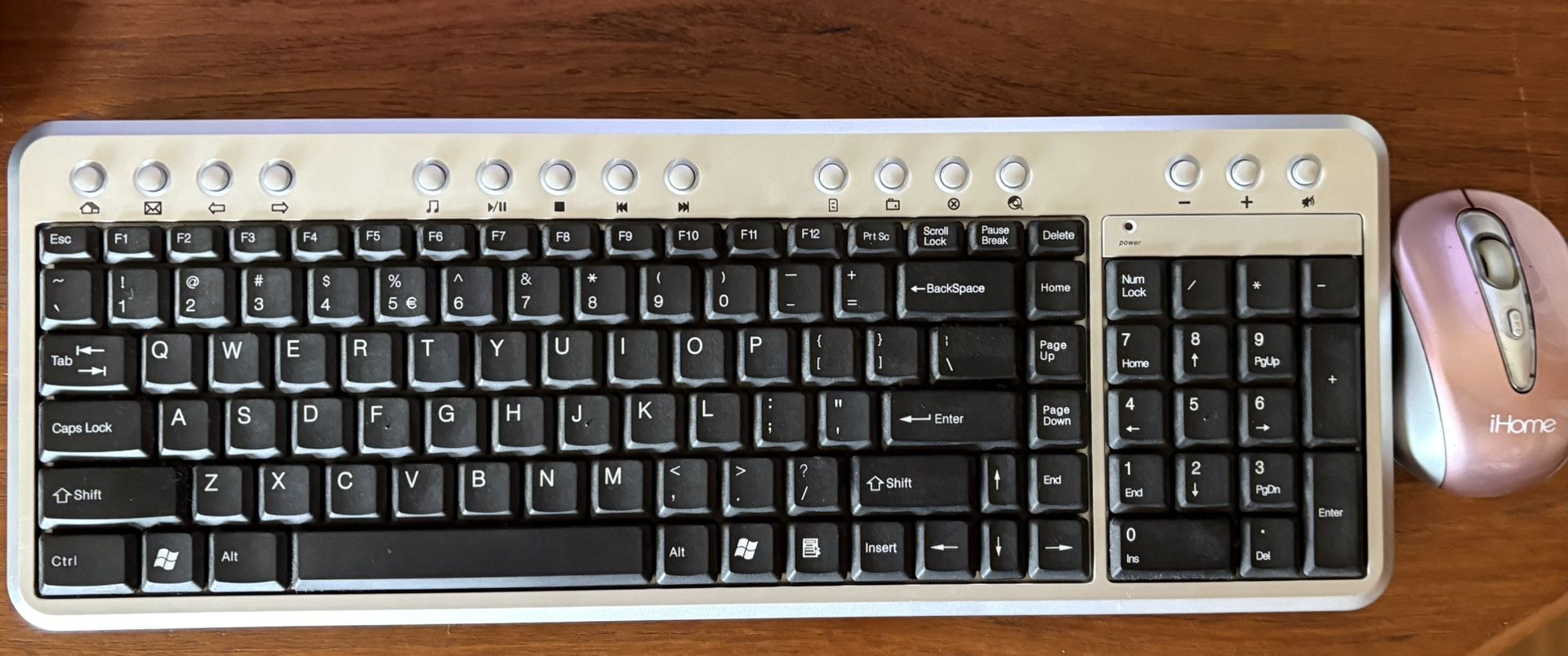 Wireless Keyboard With Mouse