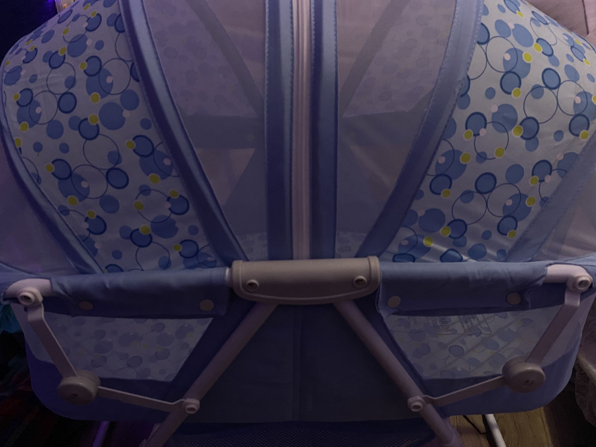 Blue Foldable, Baby Bassinet