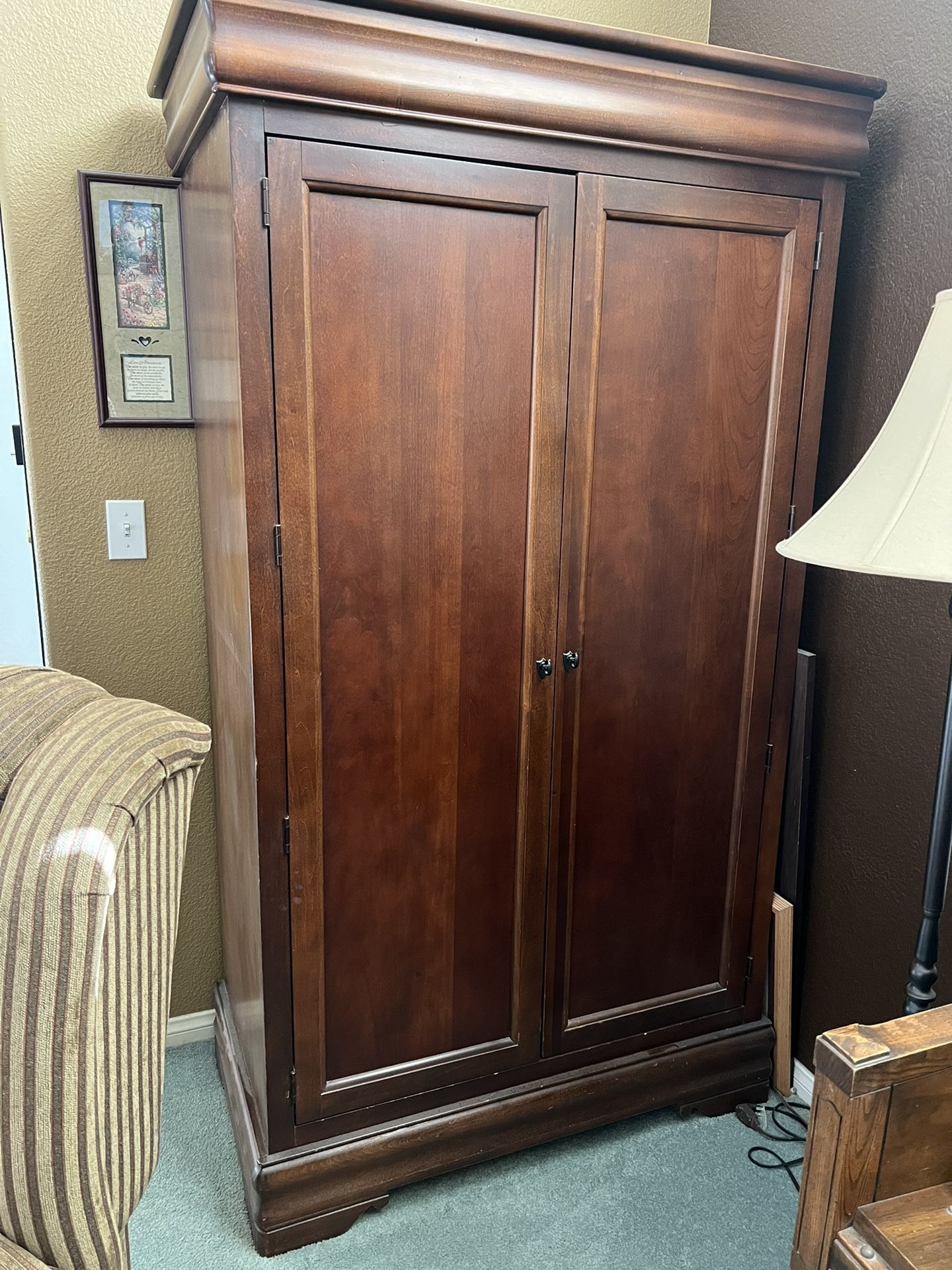 Cherrywood Armoire for Sale in Henderson, NV OfferUp
