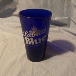 Vintage Labatt Blue Beer Glass