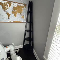 Corner Bookshelf