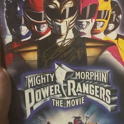 Jason David Frank  Autograph promo and VHS