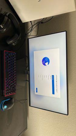 White OMEN 25L Gaming Setup + Dell Monitor – Full Bundle – $1,100  OR BEST OFFER