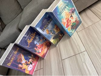 VHS Disney blankets complete collection