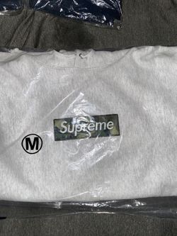 Supreme Boxlogo Hoodie Ash Grey 
