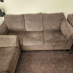 Couch + Loveseat + Armchair 